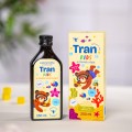 Tran Kids o smaku bananowym w postaci oleju 250 ml - Pasieki Rodziny Sadowskich