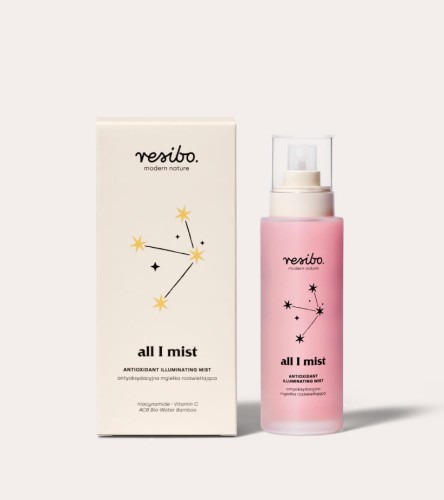 All I Mist Antyoksydacyjna mgiełka rozświetlająca 100 ml - Resibo