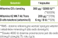 Witaminy D3 + K2 MK7 Forte 12 000 IU 60 kapsułek - Biowen