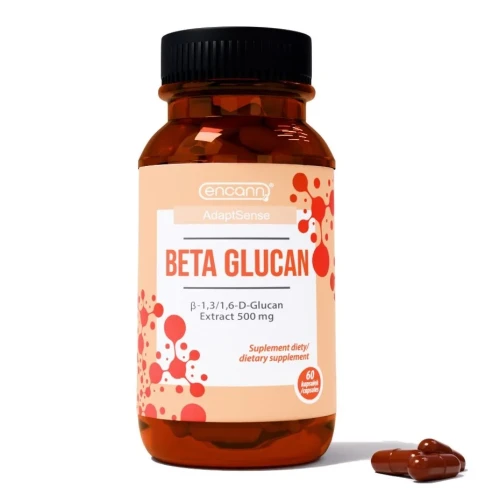 Beta-Glucan 500 mg 1,3-1,6 β-D 60 kapsułek - Encann