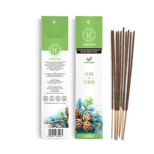 Kadzidła indyjskie Cedr 10 sztuk 16 g - Your Candle