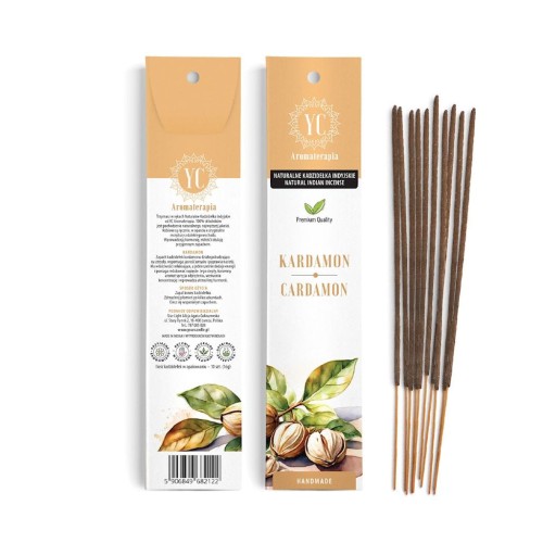 Kadzidła indyjskie Kardamon 10 sztuk 16 g - Your Candle