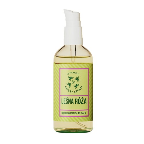 Superlekki olejek do ciała Leśna Róża 100 ml - Cztery Szpaki