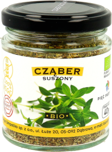Cząber suszony bezglutenowy BIO 40 g - Pięć Przemian