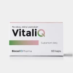 VitaliQ Włosy skóra paznokcie 60 kapsułek - Bioceriq Pharma