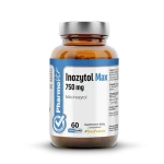 Inozytol Max 750 mg Mio-inozytol 60 kapsułek - PharmoVit