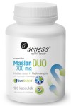 Maślan DUO 700 mg wapnia + sodu 225 mg kwasu masłowego 100 kapsułek - Aliness