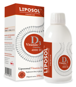 Liposomalna Witamina D3 4000 IU 250 ml - Aliness