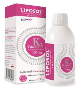 Liposomalna witamina K2 Vita MK7 100 uq 250 ml - Aliness