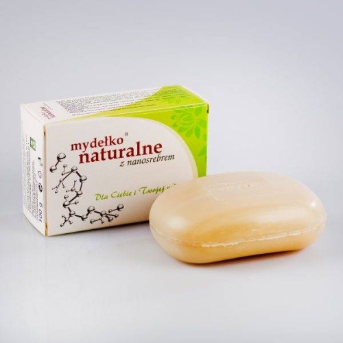 Mydełko naturalne z nanosrebrem (kostka) 100 g - VinSvin