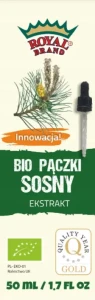 Pączki Sosny ekstrakt w kroplach BIO 50 ml - Royal Brand