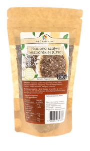 Chia nasiona szałwii hiszpańskiej 200 g - Pięć Przemian