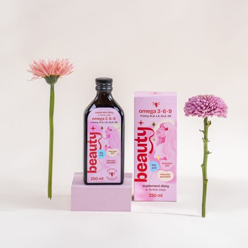 Olej Beauty+  250 ml - Manufaktura Rodziny Sadowskich
