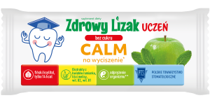 Zdrowy lizak Uczeń Calm na wyciszenie bez cukru - Starpharma
