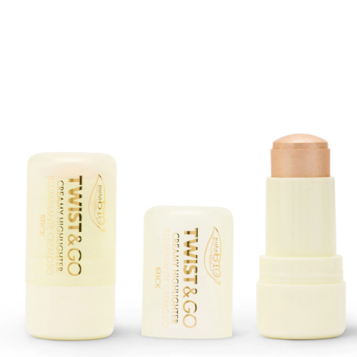 Rozświetlacz w sztyfcie kremowy Twist&Go 01 Prosecco 5 g - PuroBIO