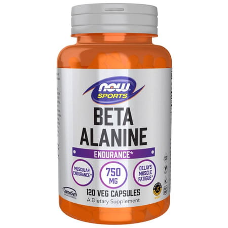Beta-Alanine 750 mg - 120 kapsułek - Now