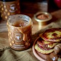 Miód z jabłkiem i cynamonem 430 g - Pasieki Rodziny Sadowskich