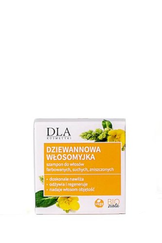 Dziewannowa włosomyjka - szampon do włosów farbowanych, suchych, zniszczonych 35 g - Kosmetyki DLA