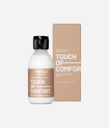 Nawilżająco-kojący tonik do twarzy Touch of Comfort 150 ml - Veoli Botanica