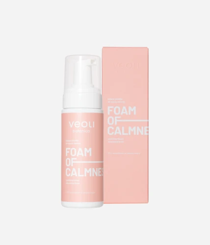 Kojąca pianka do mycia twarzy Foam of Calmness 150 ml - Veoli Botanica