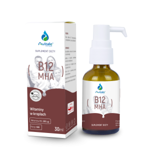 Witamina B12 MHA 200 uq krople 30 ml - Avitale