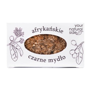 Afrykańskie czarne mydło 100 g - Your Natural Side