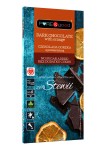 Czekolada gorzka z pomarańczą ze stewią bez dodatku cukrów bezglutenowa 125 g - Pure&Good