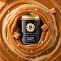 Słony Karmel świeca z wosku sojowego 180 ml - Miodowa Mydlarnia