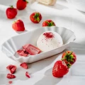 Musująca kula do kąpieli Truskawka 80 g - Miodowa Mydlarnia