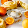 Kula do kąpieli Pomarańcza 80 g - Miodowa Mydlarnia