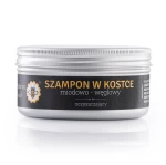 Szampon w kostce miodowo-węglowy 70 g - Miodowa Mydlarnia