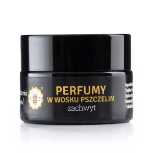 Perfumy w wosku pszczelim Zachwyt 15 g - Miodowa Mydlarnia