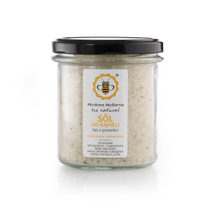 Sól do kąpieli Las o Poranku 350 g - Miodowa Mydlarnia