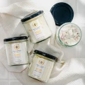 Puder do kąpieli Malinowa Landrynka 180 g - Miodowa Mydlarnia