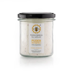 Puder do kąpieli Róża Angielska 180 g - Miodowa Mydlarnia
