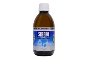 Niejonowe mikro-srebro koloidalne Ag 250 (25 ppm) płyn do płukania jamy ustnej 300 ml - Pro Aktiv