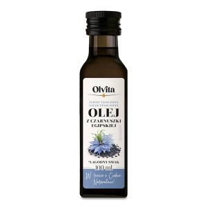 Olej z czarnuszki zimnotłoczony kraj pochodzenia Polska 100 ml - Olvita