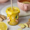 Miód z imbirem i cytryną 430 g - Pasieki Rodziny Sadowskich