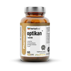 Optikan™ wzrok Herballine 60 kapsułek vege - PharmoVit