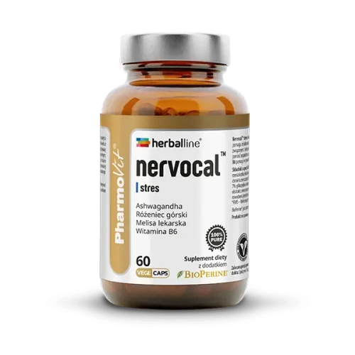 Nervocal stres 60 kapsułek vege - PharmoVit