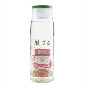 Bio Szampon do częstego mycia włosów z roślinną keratyną i ekstraktem z lnu 300 ml - Anthyllis
