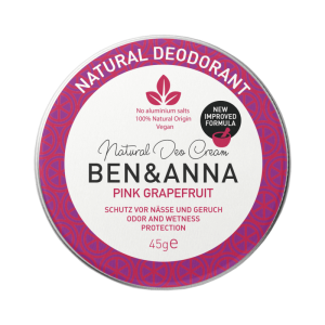 Naturalny dezodorant na bazie sody Pink Grapefruit 45 g - Ben&Anna