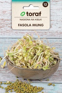 Fasola Mung nasiona na kiełki 50 g - Toraf