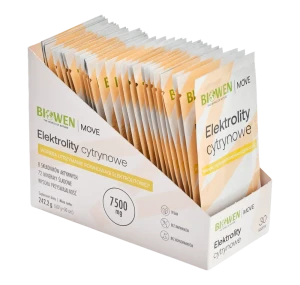 Elektrolity cytrynowe saszetki 30 sztuk - Biowen