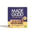 Batoniki owsiane soft z jagodami bezglutenowe BIO (5 x 30 g) 150 g - Made Good