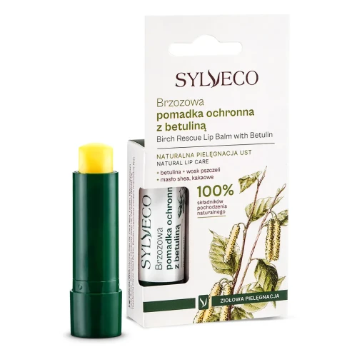 Brzozowa pomadka ochronna z betuliną 4,4 g - Sylveco
