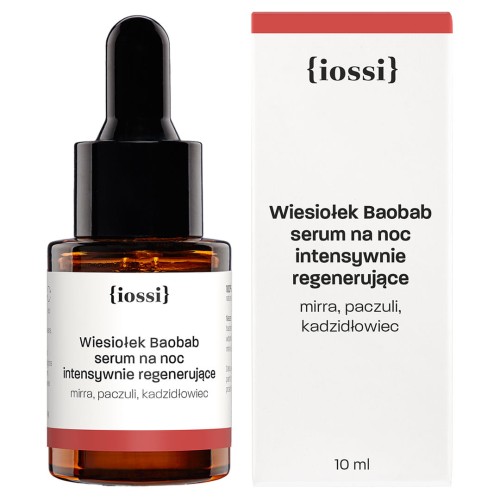 Wiesiołek Baobab Serum na noc intensywnie regenerujące MINI 10 ml - iossi