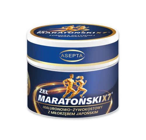 Żel maratoński X7 hialuronowo żywokostowy 150 ml - Asepta