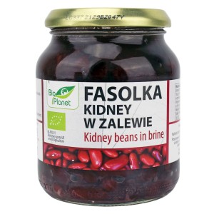 Fasolka czerwona Kidney w zalewie BIO 360 g (240 g) - Bio Planet