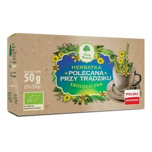 PRZECENA! (krótki termin) Herbatka Polecana Przy Trądziku EKO fix 25 x 2 g (saszetki) - Dary Natury